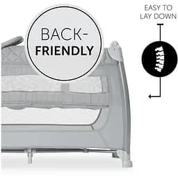 Дитячий манеж Hauck Play N Relax Quilted Grey, сірий (60011-5) - мініатюра 4