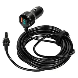 Кабель живлення для Starlink Mini E-NET автомобільний прикурювач/DC з USB Type-C та LED 5м (73-00658) - мініатюра 2