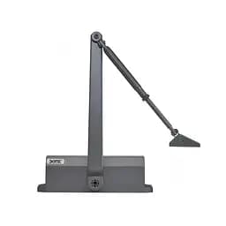 Дверний доводчик Dortec DT-64H Graphite з фіксацією дверей у відчиненому положенні (63-00055) - мініатюра 2
