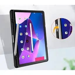 Чохол-книжка BeCover Soft Edge з кріпленням для стілусу для Lenovo Tab M10 Plus TB-125F 3rd Gen /K10 Pro TB-226 10.61" Green (708333) - мініатюра 4