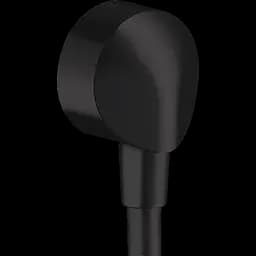 Шланговое подсоединение Hansgrohe Fixfit E без обратного клапана Matt Black 27454670, Черный матовый