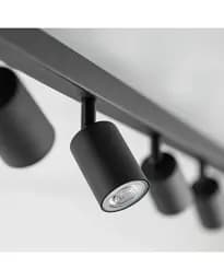 Світильник поворотний, спот TK Lighting 6179 Top GU10 8x10W IP20 Bk - мініатюра 3
