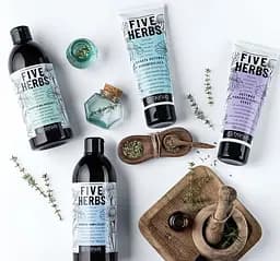Кондиціонер для волосся Barwa Five Herbs Регенеруючий, 180 мл - мініатюра 3