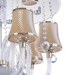 Люстра Brille стельова з підсвічуванням LED E14 40W AMB (BCL-496S/6) - мініатюра 3