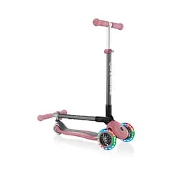 Самокат Globber Primo foldable lights, колеса з підсвічуванням, пастельно-рожевий (432-210-2) - мініатюра 5