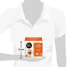 Набір кава в капсулах NESCAFE Dolce Gusto Latte Macchiato Caramel 16 шт. 145.6 г - мініатюра 6