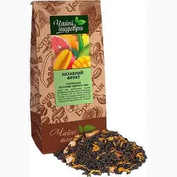 Уцінка. Композиція на основі чорного чаю Чайні шедеври Нахабний фрукт 500 г