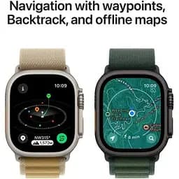 Смарт-годинник Apple Watch Ultra 2 GPS + Cellular 49mm Natural Titan. Case w. Tan Alpine Loop - Small (MX4E3) - мініатюра 7