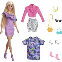 Лялька Barbie Fashion & Beauty Стильні наряди (HYT61) - мініатюра 2