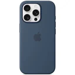 Силіконовий чохол CasePro Silicone Case with MagSafe Denim для iPhone 16 Pro - мініатюра 3