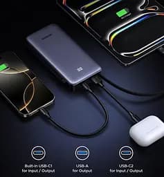 Повербанк Ugreen PB536, 45W чорний 20000 mAh - мініатюра 9