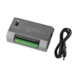 Блок живлення Kraft KRF-1208B (8CH) 96W, 8 каналів навантаження, 12V/1A на 1 канал, з регулятором напруги для компенсації довжини кабелю (43-00145) - мініатюра 10