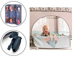 Манеж Lionelo Sofie Blue Cobalt Red - мініатюра 7