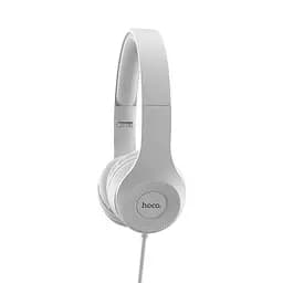 Навушники Hoco W21 Graceful charm wire control headphones сірі - мініатюра 2