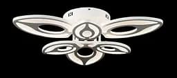 Люстра стельова LED Splendid Ray L22800/3+3, 114W, білий, сучасний стиль з пультом, димером, 58 см - мініатюра 4