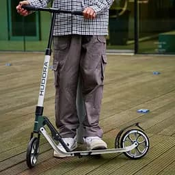 Самокат Hudora Bigwheel Advanced 205 Black-Gray (14153) - мініатюра 6