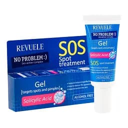 Гель із саліциловою кислотою від прищів Revuele No Problem SOS Spot Treatment Gel with Salicylic Acid 25 мл - мініатюра 2