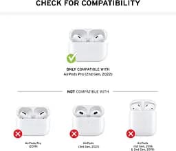 Чохол UAG для AirPods Pro (Gen 2, 2022), Civilian, Olive Drab teh0019365 - мініатюра 3