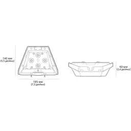 Кріплення для транспортних засобів Starlink Standard Mobility Mount до Starlink Gen3 REV4 (73-00574) - мініатюра 11