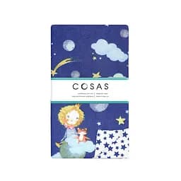 Дитяча постільна білизна Cosas LITTLE PRINCE 110х140см (LittlePrinceBlue_Starfall_140) - мініатюра 5