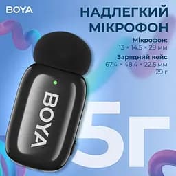 Мікрофон Boya mini-14 Type-C Black (mini-14) - мініатюра 7