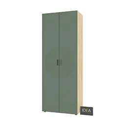Шафа для одягу з двома штангами С-7.3 Дуб крафт/Камуфляж Idea - мініатюра 3