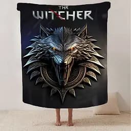 Плед плюшевий подарунковий 3D The Witcher №2 160×200 см - мініатюра 2