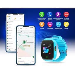 Smart Watch GARMIX PointPRO-100 WIFI BLUE UA UCRF - мініатюра 3