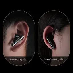 Бездротові Bluetooth навушники KZ Carol з активним шумозаглушенням чорні - мініатюра 6