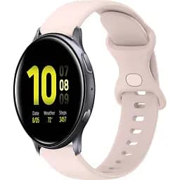 Ремінець силіконовий для смарт-годинника BeWatch Samsung універсальний 20 мм Лавандовий (101N3S09.1)
