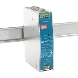 Блок живлення NDR-75-48 Mean Well на DIN-рейку (43-00521) - мініатюра 4