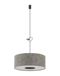Підвісний світильник, люстра Nowodvorski 11674 Lago M E27 1x25W IP20 сірий - мініатюра 3