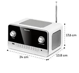 Інтернет-радіо Auna Connect 150 MKII DAB+/FM/Spotify/BT (10037494) - мініатюра 8