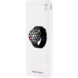 Смарт-годинник Hoco Y18 Smart Sports Watch (call version) Black - мініатюра 5