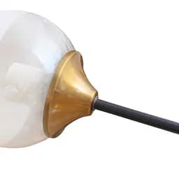 Люстра Brille молекула стельова в зал E27 60W BK (BL-918C/8) - мініатюра 2