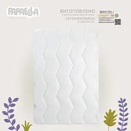 Набір в ліжечко Papaella Comfort: ковдра 135x100 см + подушка 60х40 см (8-29611 білий) - мініатюра 6