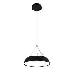 Люстра стельова LED Levistella 797MD6018 (300) BK, 30W, три режими світла, чорний метал, сучасний стиль - мініатюра 2