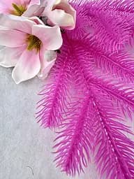 Гілка хвойна лита Hvoya Barbie Pink рожева 33 см 250 шт. - мініатюра 6