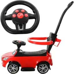 Каталка-толокар Bambi M 3503C-3 музичний червоний - мініатюра 4