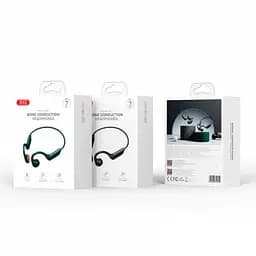 Навушники бездротові XO BD1 Jade Pearl Light Bone Conduction Bluetooth Earphones синьо-оранжеві - мініатюра 4