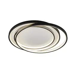 Люстра стельова LED Levistella 7871019, 76W, 3000-6000K, біло-чорна, сучасний стиль з пультом управління - мініатюра 4