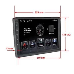 Універсальна магнітола XPRO K802 9 Android 12 2/32 CarPlay IPS (42451-K802B_3234) - мініатюра 5