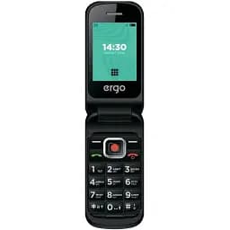 Мобільний телефон ERGO F241 Dual Sim (black) - мініатюра 2