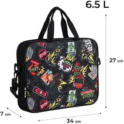 Шкільна текстильна сумка Kite A4 1 відділення 589 NT (NT25-589) - мініатюра 3