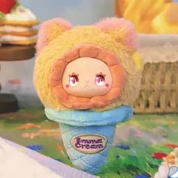 Колекційна м'яка іграшка з кільцем Морозивко Pop Top MJ-000095 Lucky Emma серії "Scoop Ice Cream" - мініатюра 4