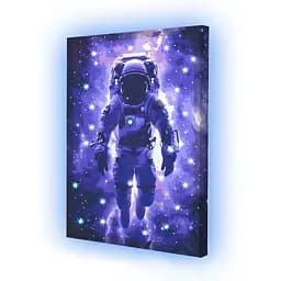 Набір картин за номерами зі світлодіодною підсвіткою Riviera Blanca Universe (ITR-112) 2 шт в наборі