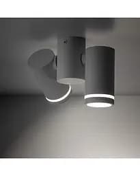 Спот TK Lighting 4352 Jet GU10 2x10W IP20 Wh - мініатюра 3