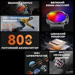Годинник Smart Mevaden Ultra Steel, 2 ремінця - мініатюра 14