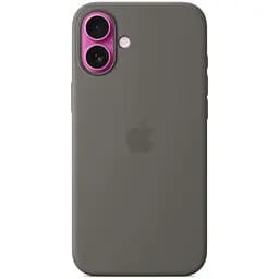 Силіконовий чохол CasePro Silicone Case з MagSafe Stone Gray для iPhone 16 Plus - мініатюра 3