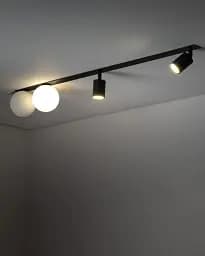 Світильник поворотний, спот TK Lighting 10929 Vox GU10+G9 4x10W+8W IP20 чорний - мініатюра 2